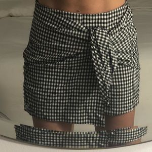 Zara patterned skort